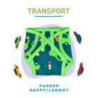 transport padded nappies