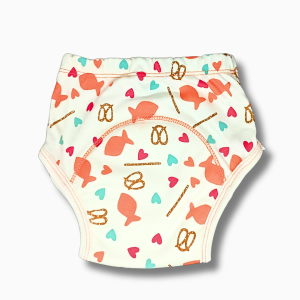 Fish print padded underwear