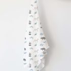 Animal print swaddle