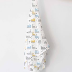 transport print swaddle