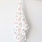 jungle print swaddle